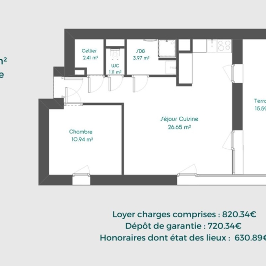  Annonces CULLY : Apartment | FEYZIN (69320) | 49 m2 | 820 € 