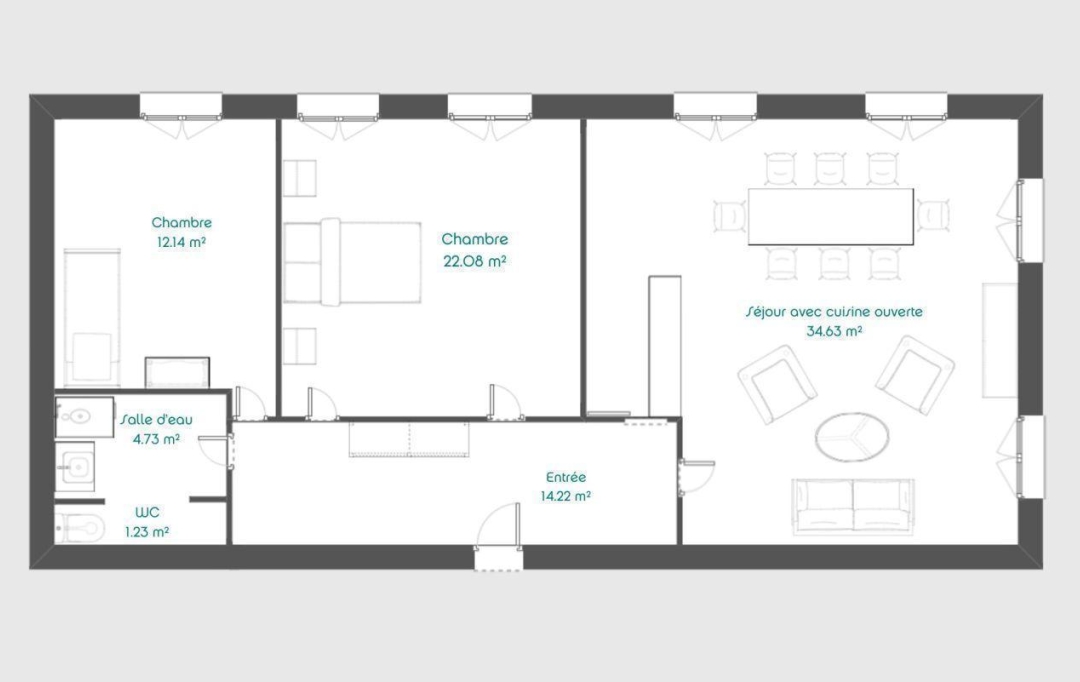 Annonces CULLY : Apartment | LYON (69002) | 89 m2 | 535 000 € 